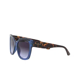 vogue Women Round Sunglasses with UV Protected Lens 8056597215893-40