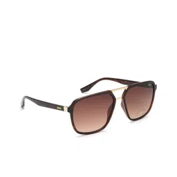 IDEE Men Square Sunglasses with UV Protected Lens IDS2987C3SG-9