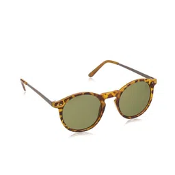 MTV Unisex Green Lens & Brown Round Sunglasses with UV Protected Lens MTV-138-C2-image-27