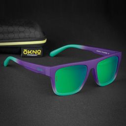 OKNO Unisex Square Sunglasses with Polarised and UV Protected Lens image 3