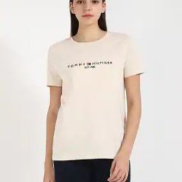 Women Essential Regular Fit Crew-Neck T-Shirt-image-19