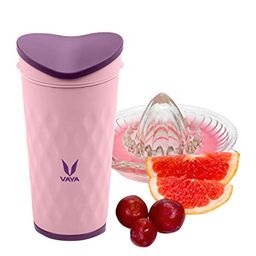 Vaya Pink Textured Double-Walled Vacuum Insulated Stainless Steel Water Bottle 350 ml-17