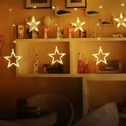ENORMITY Yellow Star Shape String Lights image 3