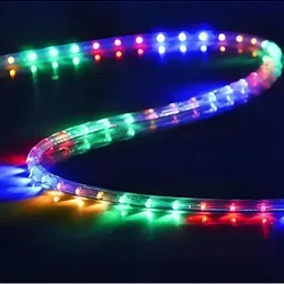 SPARK WORLD Red & Green Rice Shaped String Lights image 3