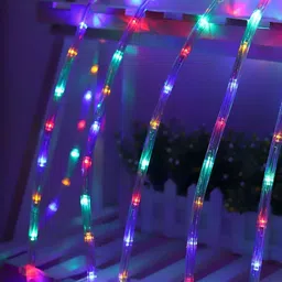 ENORMITY Blue & Green Rice Shape String Lights image 3