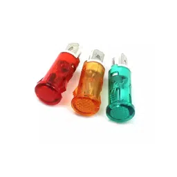 Red AC220V MDX-11A Butterfly Type Indicator Light image 2