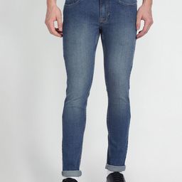 Flying Machine Men Super Skinny Fit Low Rise Light Fade Stretchable Jeans-image-53