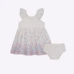 Floral Print A-line Dress with Briefs-image-47