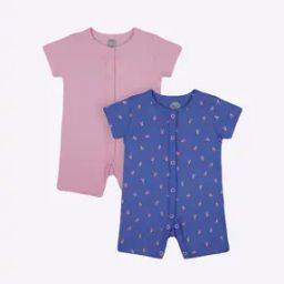 Pack of 2 Cotton Rompers-image-15