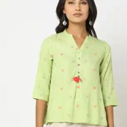 Floral Print Relaxed Fit Top-image-27