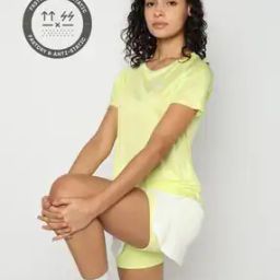 Women Logo Print Relaxed Fit T-Shirt-image-98