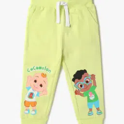 Infants Printed Regular Fit Joggers with Insert Pockets-image-55