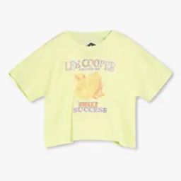 Girls Graphic Print Relaxed Fit Crew-Neck T-Shirt-picture-28