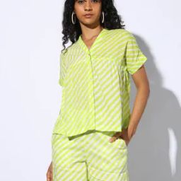 Women Leheriya Print Relaxed Fit Top-picture-15