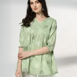 Women Floral Print Relaxed Fit Tunic-picture-26