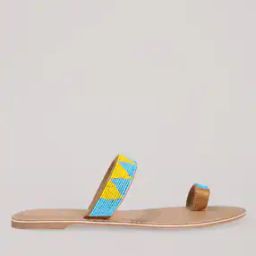 Women Embellished Toe-Ring Flat Sandals-image-90
