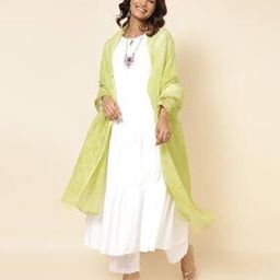 Embroidered Dupatta with Interlock Hem-26