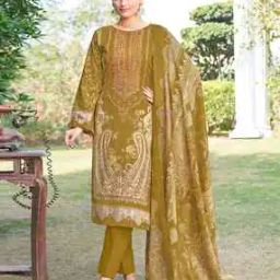 Women Embroidered Straight Kurta Suit Set-image-73