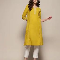 Women Embroidered Straight Kurta with Insert Pocket-image-24