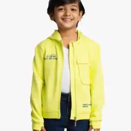 Boys Printed Hooded Jacket-image-49