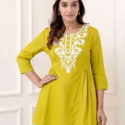 Women Embroidered Regular Fit Top-image-46