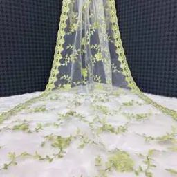 Women Embroidered Dupatta with Tassels -48