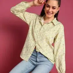 Women Floral Print Relaxed Fit Shirt-image-19