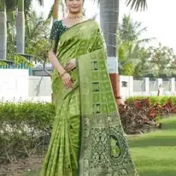 yashika Women Printed Saree with Contrast Border-picture-33