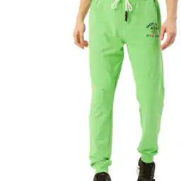 Men Mid-Rise Joggers with Elasticated Drawstring Waist-image-34
