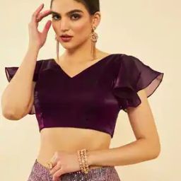Women Embellished V-Neck Blouse-image-14