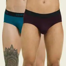 Pack of 2 Briefs with Elasticated Waist-picture-17
