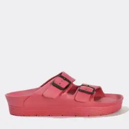 Women Dual-Strap Sliders-46