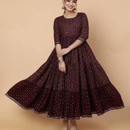 Printed Flared Kurta-picture-28