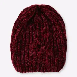 Knitted Beanie Cap with Adjustable Drawcord-41