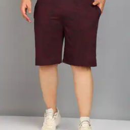 Men Regular Fit Shorts with Elasticated Waist-picture-21