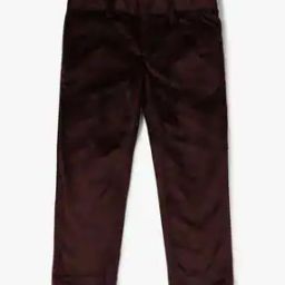 Boys Regular Fit Flat-Front Trousers-picture-15