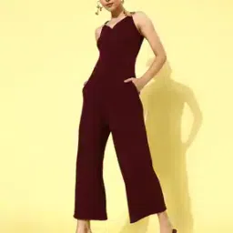 V-neck Sleeveless Jumpsuit-image-43