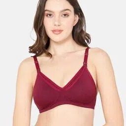 Back Closure Medium Padded Nursing Bra-image-5