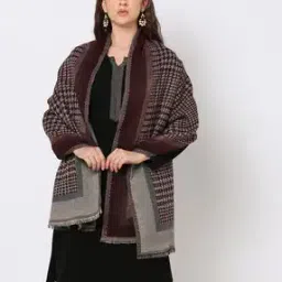 Houndstooth Pattern Stole-image-8