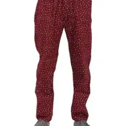Micro Print Pyjamas with Elasticated Waistband-picture-6