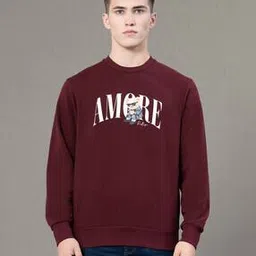 red tape Men Graphic Print Relaxed Fit Sweatshirt-picture-9