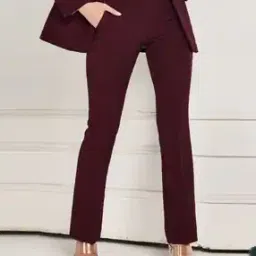 Women Boot Fit Trousers-image-60