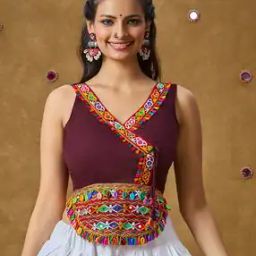 Women Sleeveless Back Open Blouse-image-16