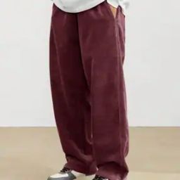 Men Relaxed Fit Full Length Pants-picture-33