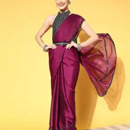 Embellished Georgette Saree -image-27
