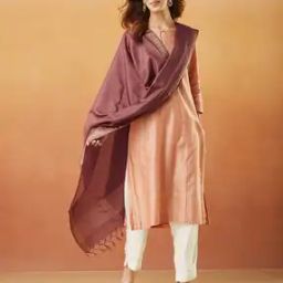 Women Zari Woven Dupatta with Tassels-picture-20
