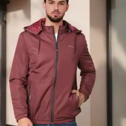 Zip-Front Hooded Bomber Jacket-image-44