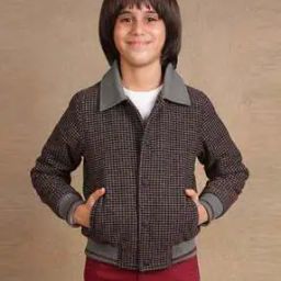 Boys Checks Jacket-43