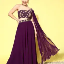 Embroidered Lehenga Choli Set-picture-16