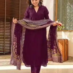 Women Printed Straight Kurta Set-image-61
